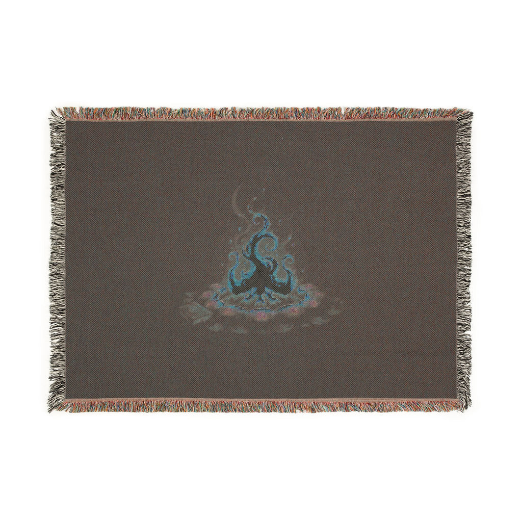 Cozy Campfire Woven Blanket — Cuddle-Up Outdoor Throw