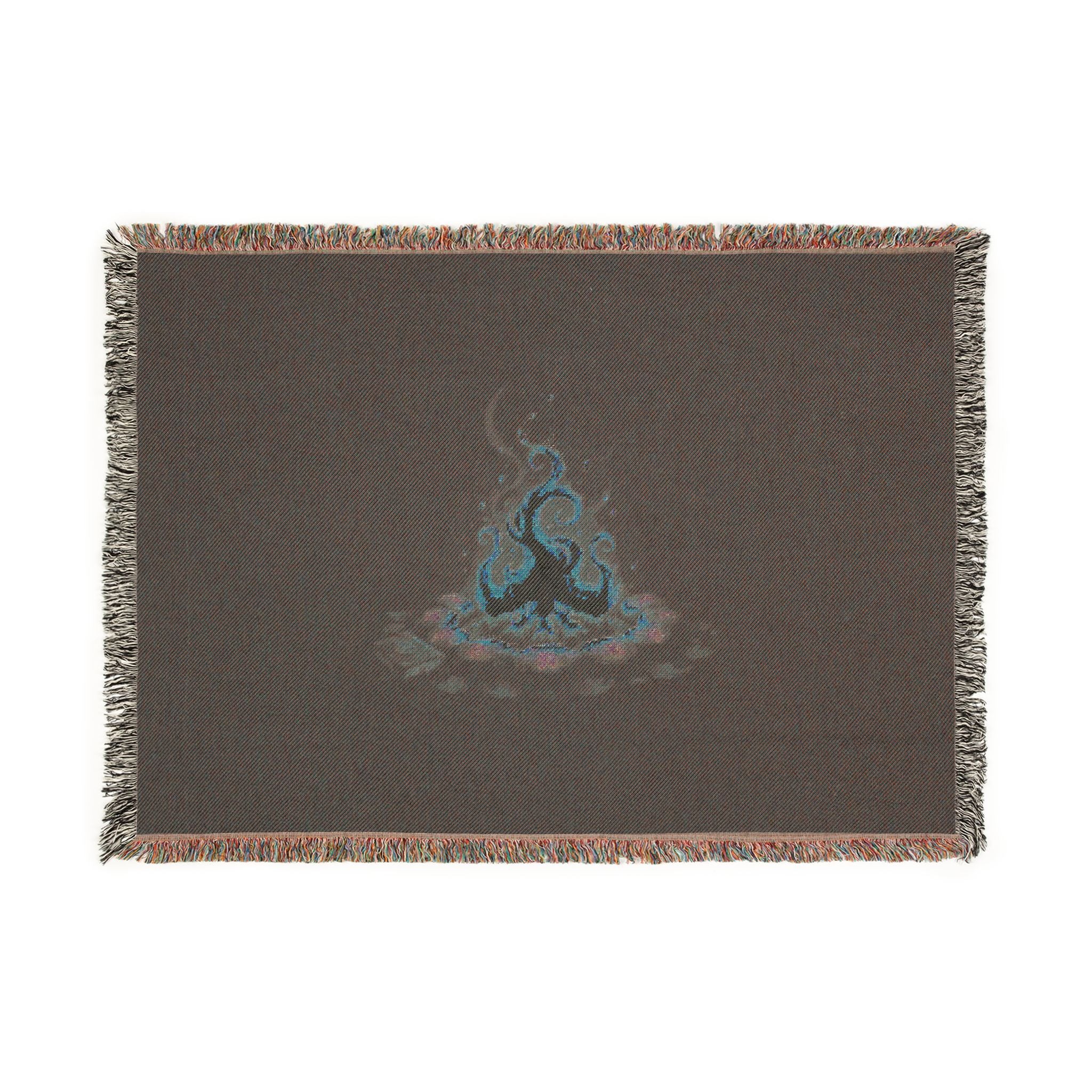 Cozy Campfire Woven Blanket — Cuddle-Up Outdoor Throw