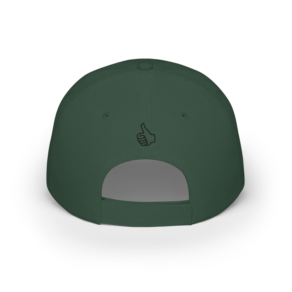 Low Profile Baseball Cap — “The Cylinder Must Remain Unharmed” Embroidered Red Hat