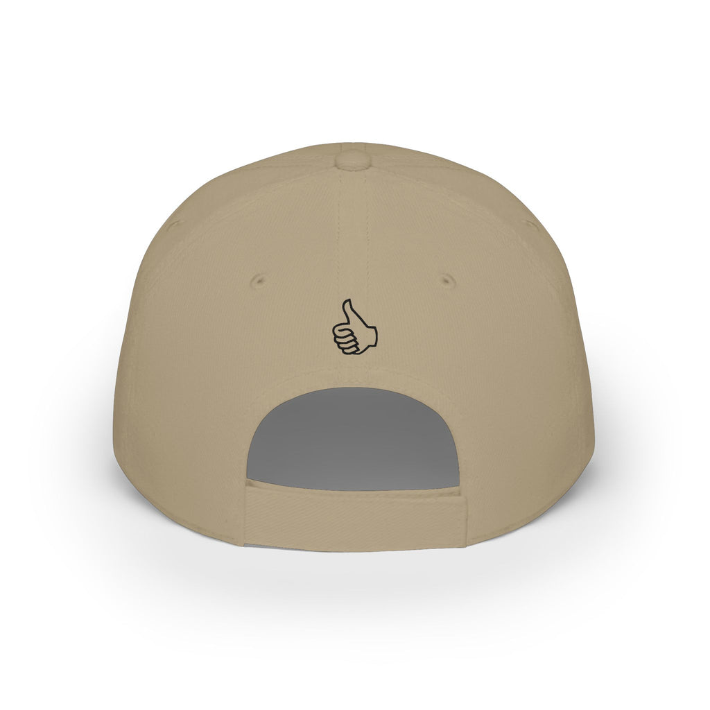 Low Profile Baseball Cap — “The Cylinder Must Remain Unharmed” Embroidered Red Hat