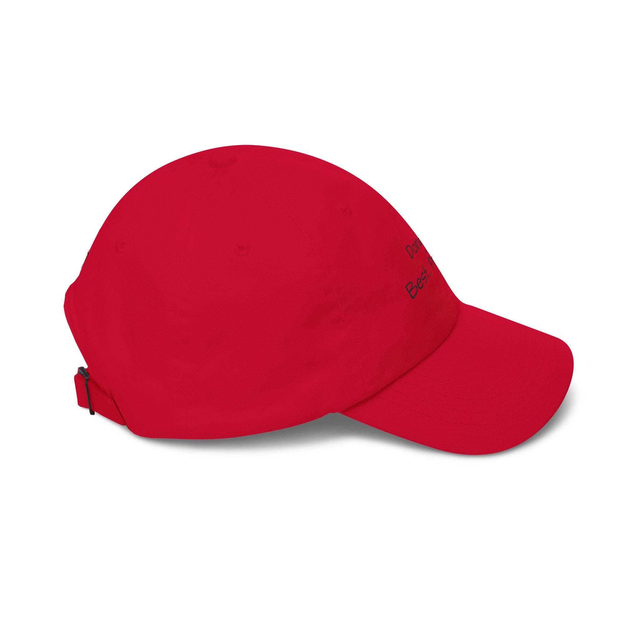 Dad Cap – "Doing My Best. Probably" Embroidered Minimalist Baseball Hat