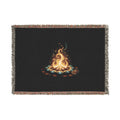 Cozy Campfire Woven Blanket — Cuddle-Up Outdoor Throw
