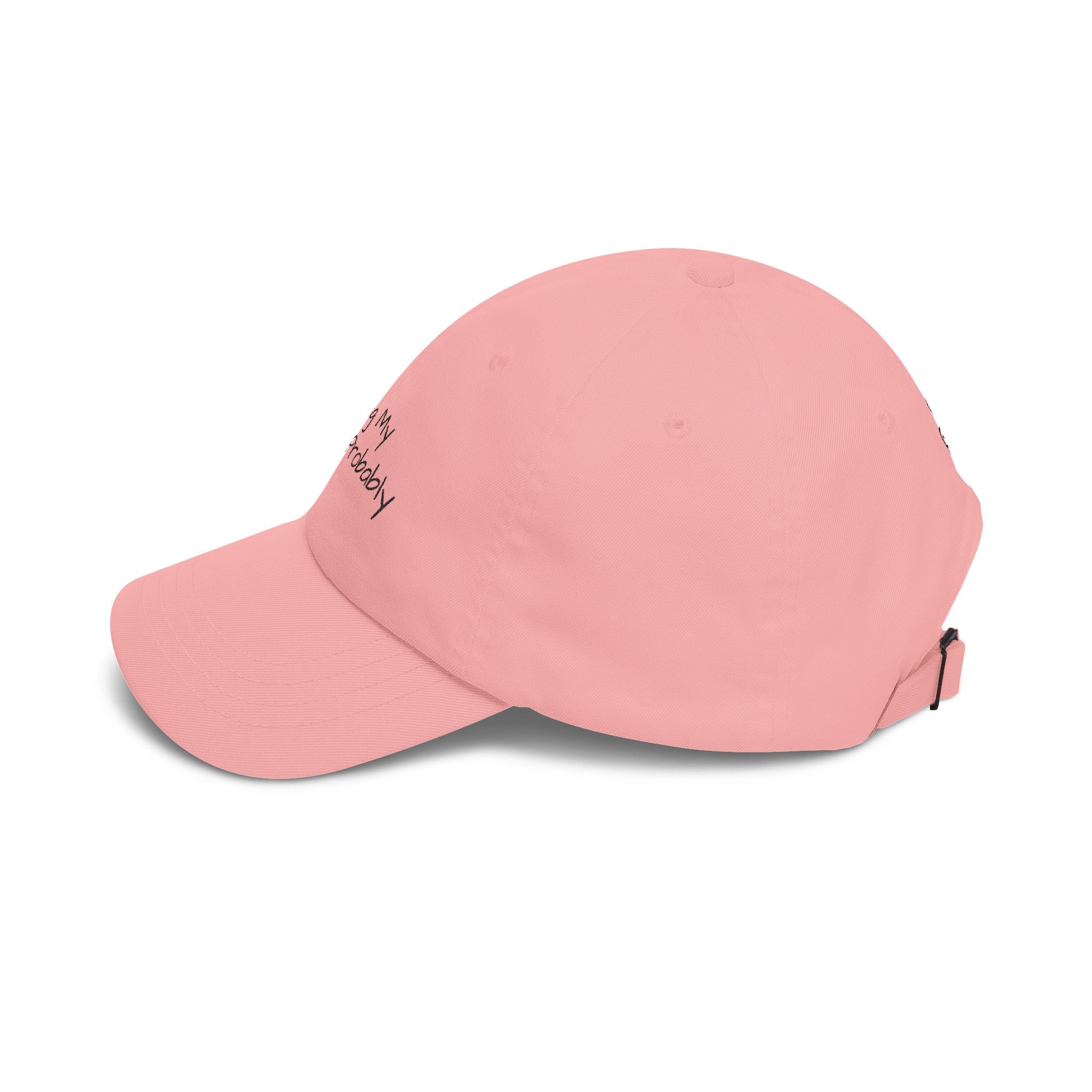 Dad Cap – "Doing My Best. Probably" Embroidered Minimalist Baseball Hat
