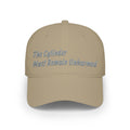 Low Profile Baseball Cap — “The Cylinder Must Remain Unharmed” Embroidered Red Hat